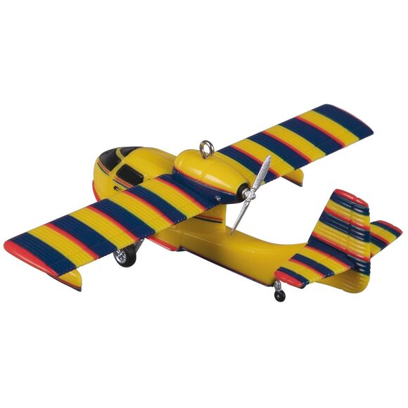 New! Republic RC-3 Seabee Airplane Hallmark Keepsake Christmas Ornament Seaplane - Picture 4 of 5